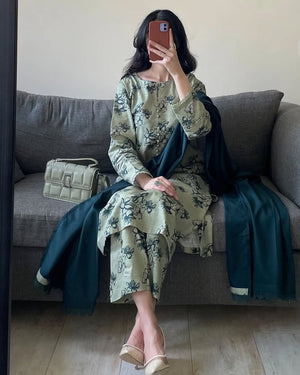Pistachio green